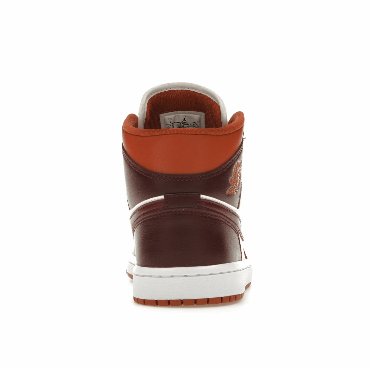 Air Jordan 1 Mid Dusty Peach Night Maroon Air Jordan 1 Mid retro sneakers
