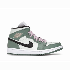 Air Jordan 1 Mid Dutch Green Air Jordan 1 Mid sneakers with bold retro vibes