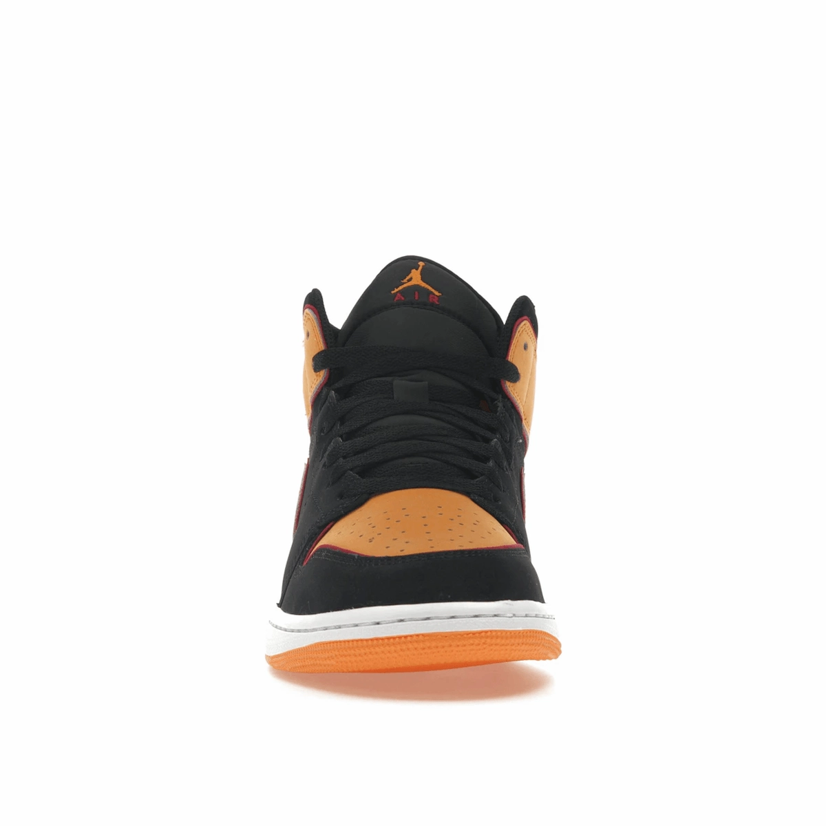 Air Jordan 1 Mid Fat Tongue Black Orange Air Jordan 1 Mid retro sneakers