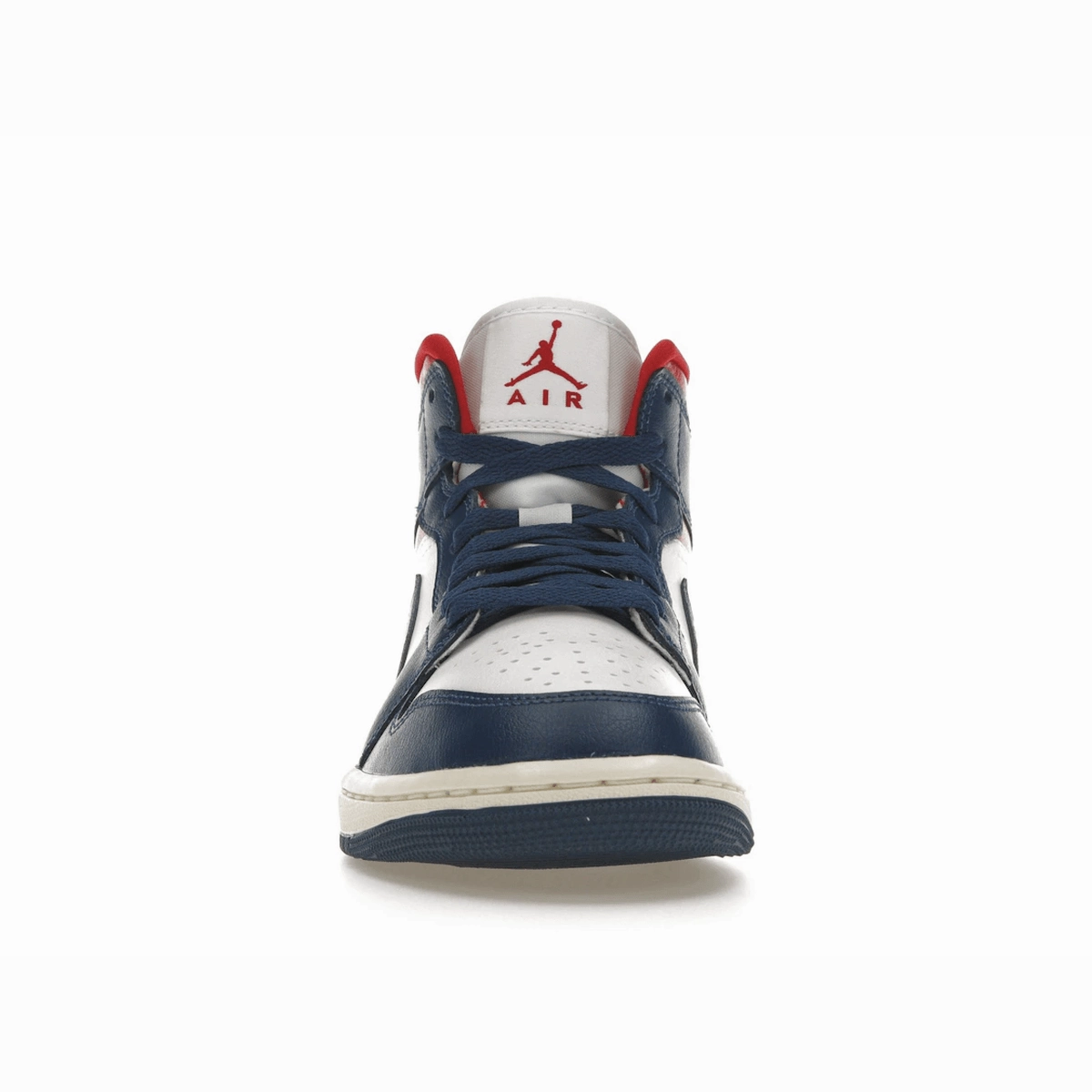 Air Jordan 1 Mid French Blue Gym Red Air Jordan 1 Mid retro sneakers