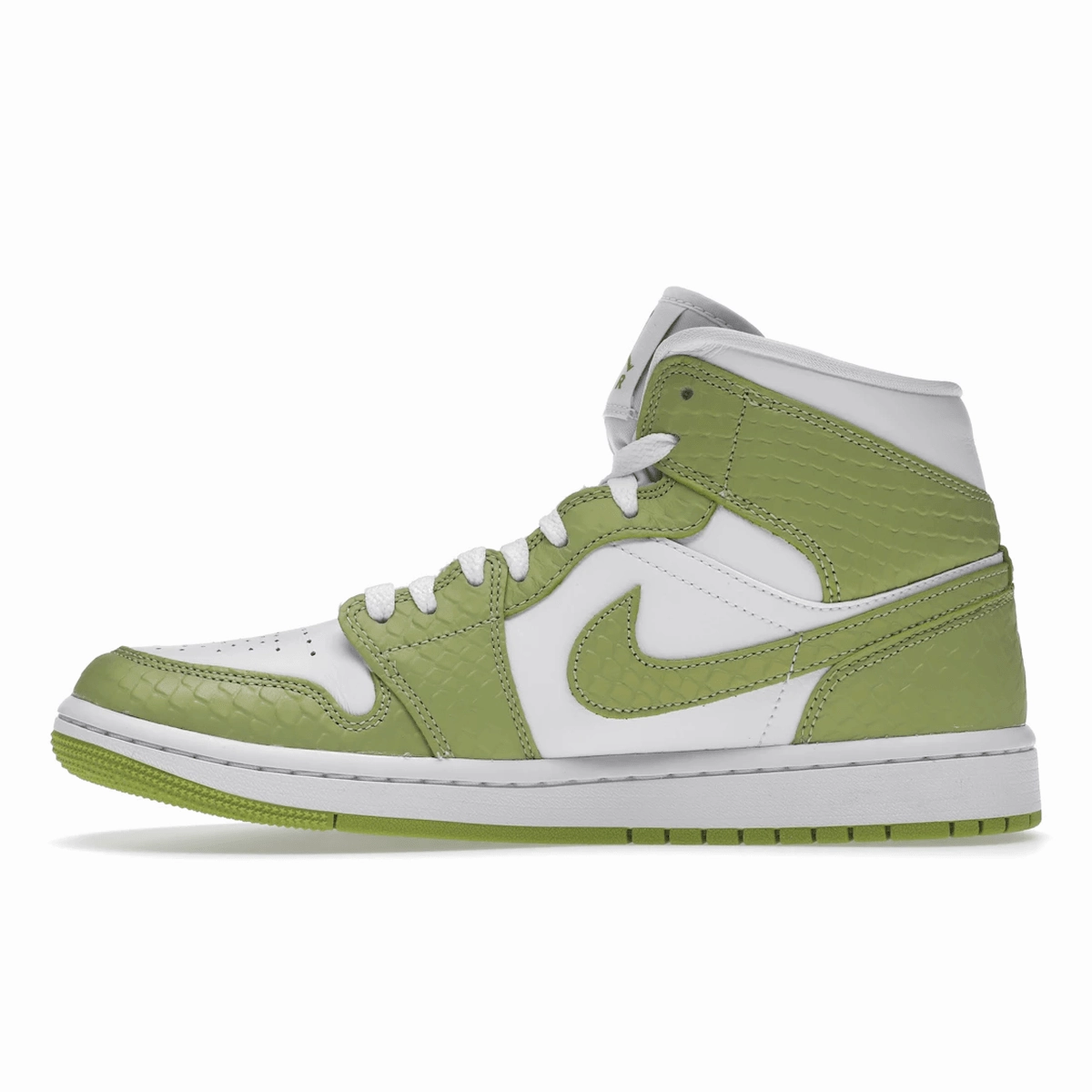 Air Jordan 1 Mid Green Python Air Jordan 1 Mid retro sneakers