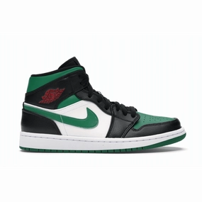 Air Jordan 1 Mid Green Toe Air Jordan 1 Mid sneakers with bold retro vibes