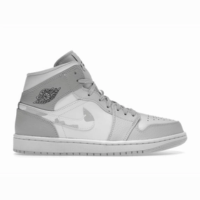 Air Jordan 1 Mid Grey Camo Air Jordan 1 Mid sneakers with bold retro vibes