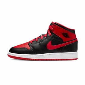 Air Jordan 1 Mid GS 'Alternate Bred' Air Jordan 1 sneakers with heritage court style