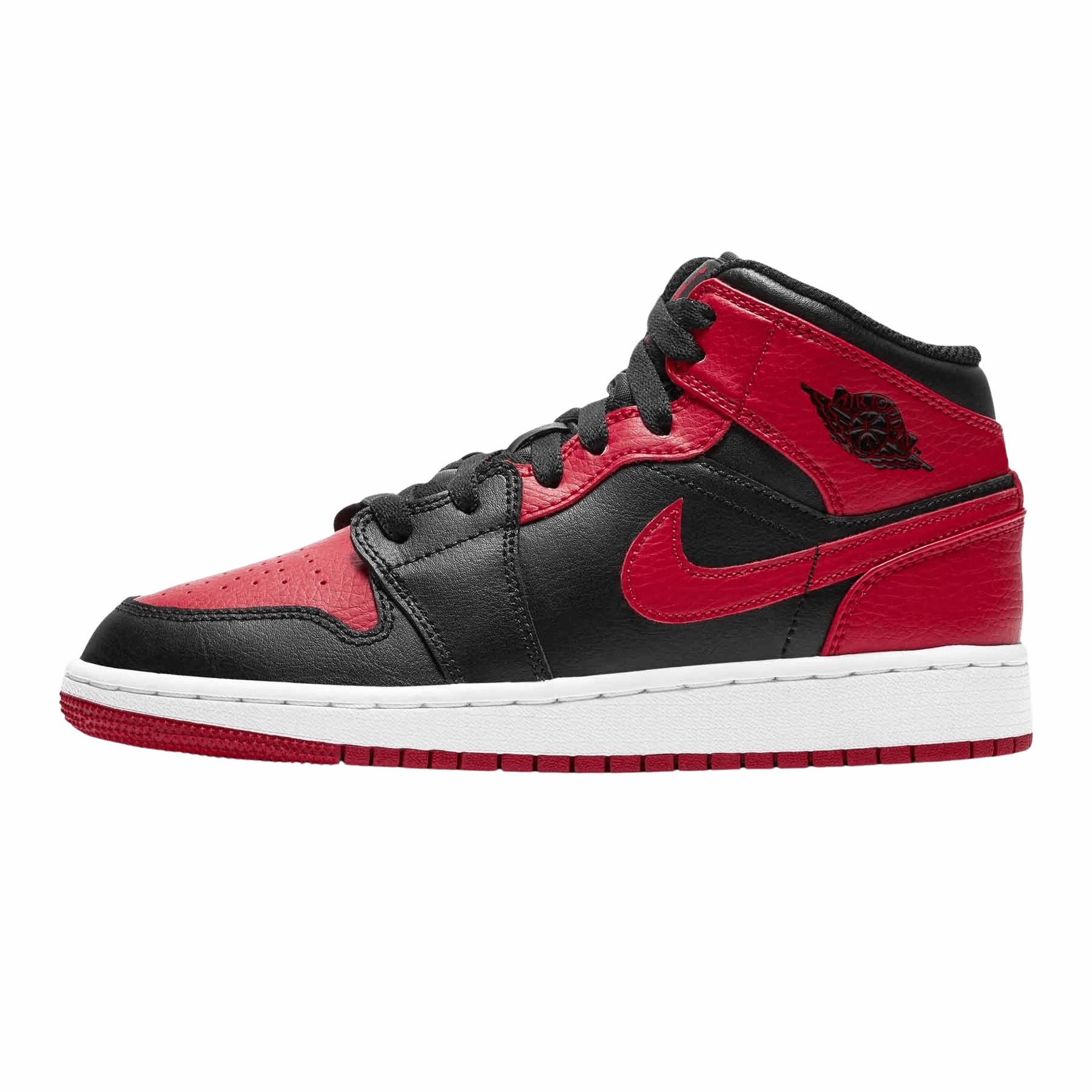 Air Jordan 1 Mid GS 'Banned' Air Jordan 1 timeless sneakers for Jordan fans