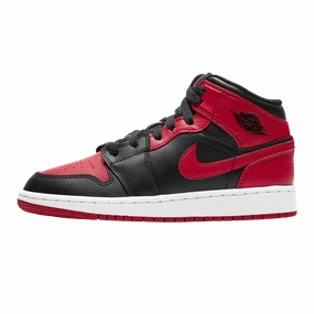 Air Jordan 1 Mid GS 'Banned' Air Jordan 1 timeless sneakers for Jordan fans