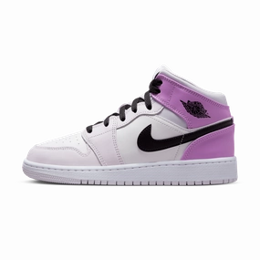 Air Jordan 1 Mid GS 'Barely Grape' Air Jordan 1 Mid versatile shoes for daily wear
