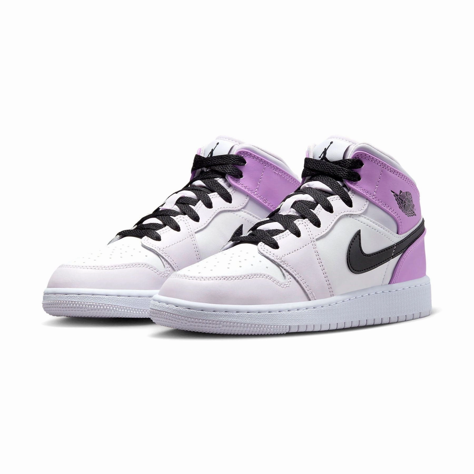 Air Jordan 1 Mid GS 'Barely Grape' Air Jordan 1 Mid streetwear shoes