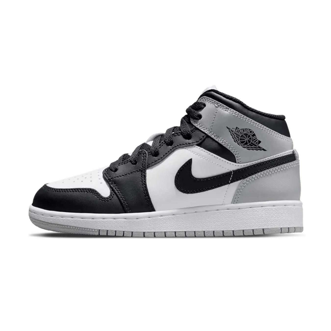 Air Jordan 1 Mid GS 'Barons' Air Jordan 1 sneakers with heritage court style
