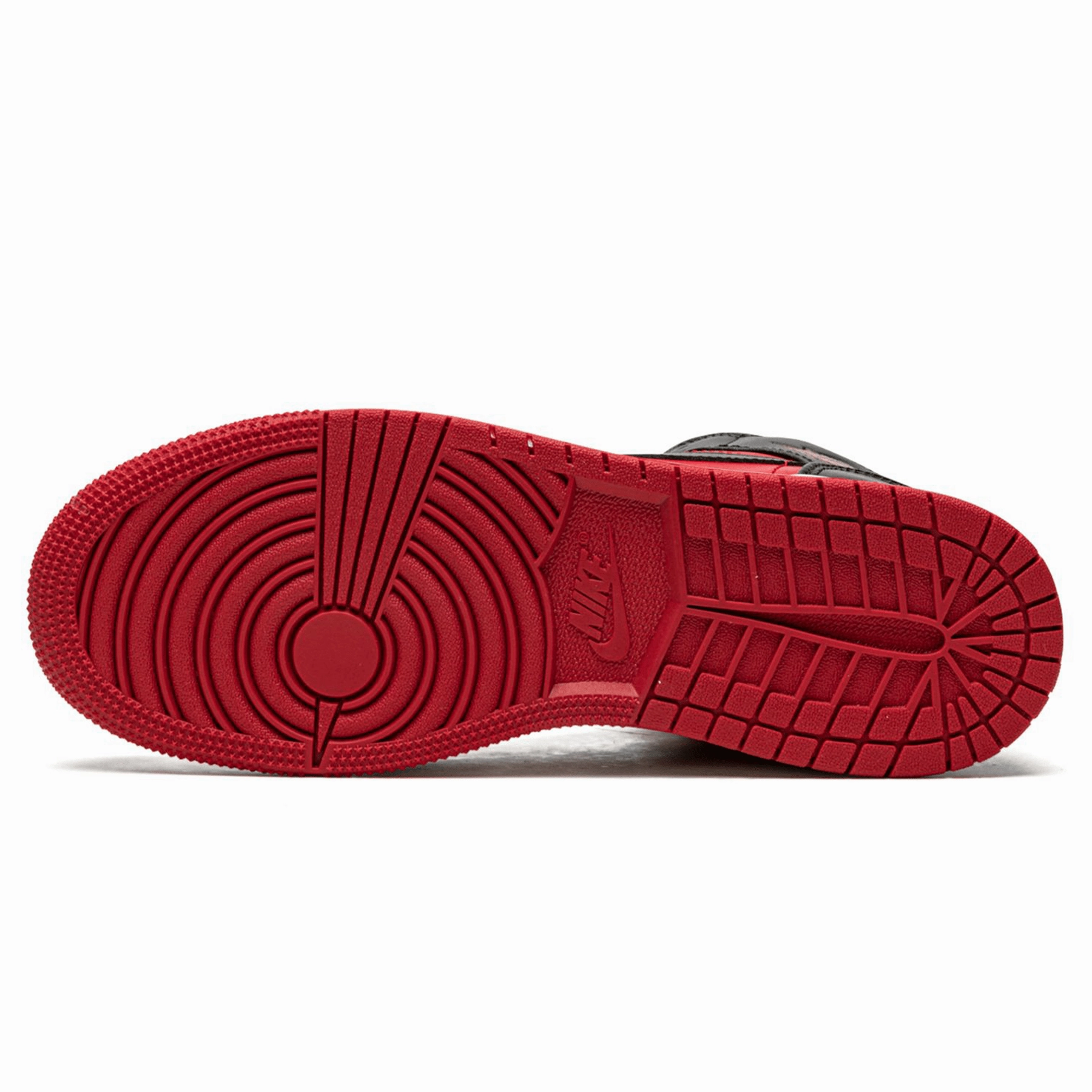 Air Jordan 1 Mid GS 'Black Gym Red' Air Jordan 1 classic sneakers