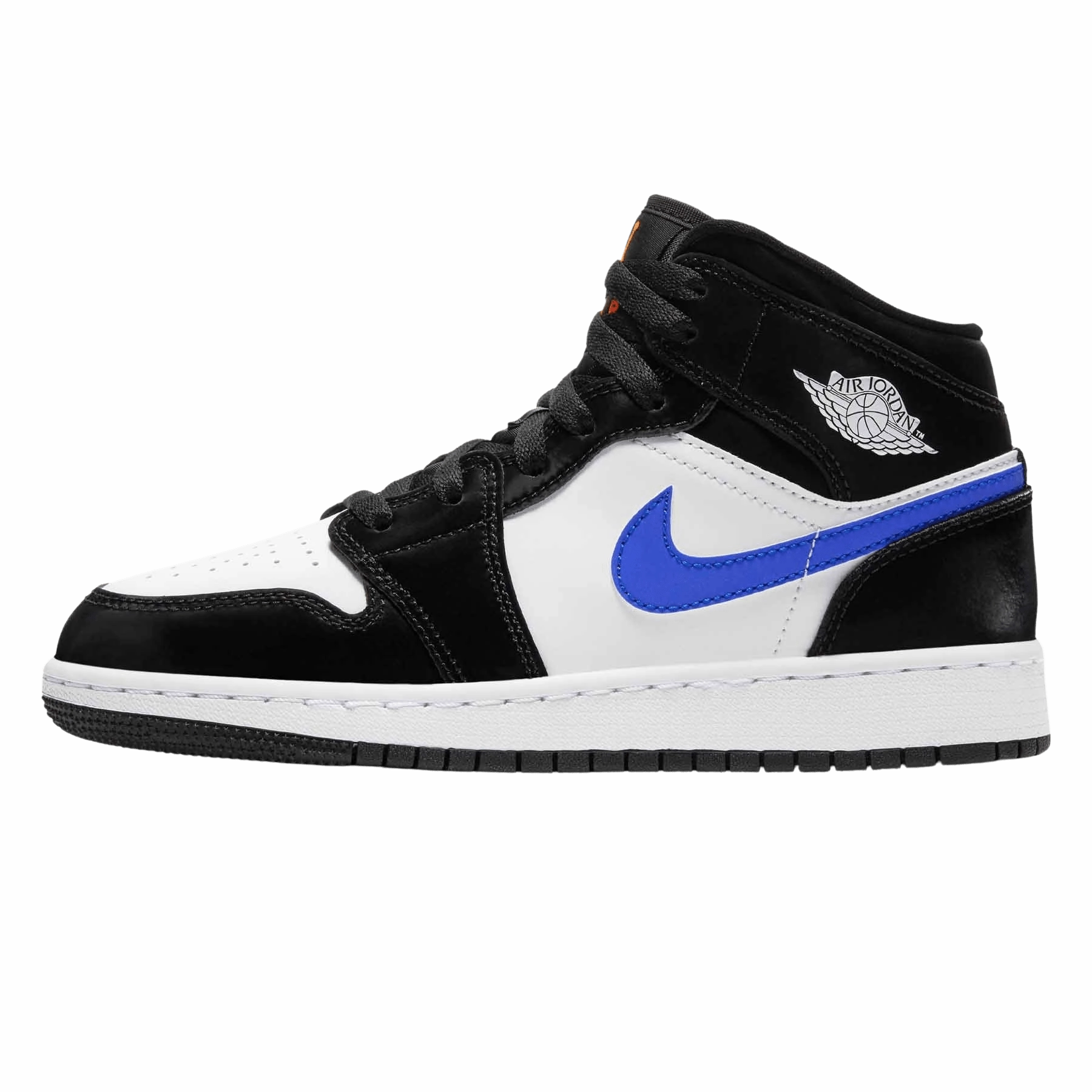 Air Jordan 1 Mid GS 'Black Racer Blue' Air Jordan 1 Mid versatile shoes for daily wear
