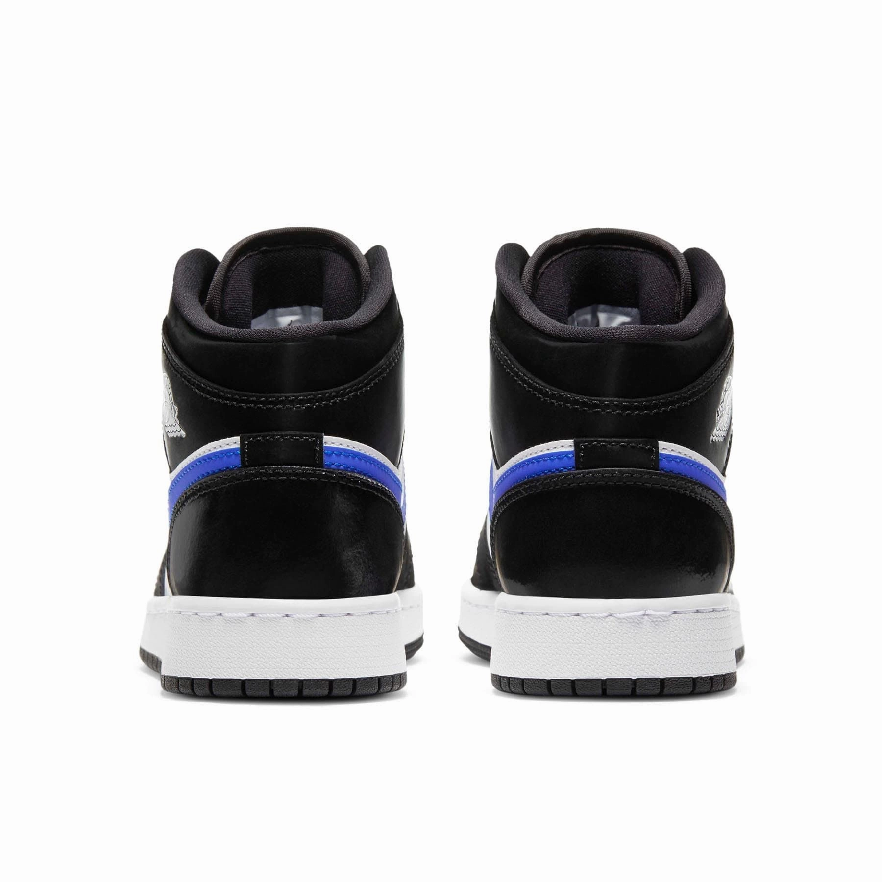 Air Jordan 1 Mid GS 'Black Racer Blue' Air Jordan 1 Mid streetwear shoes