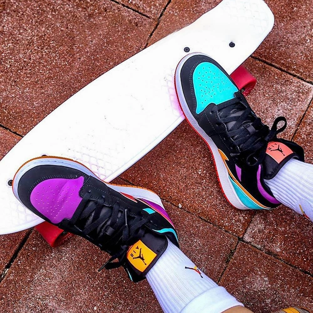 Air Jordan 1 Mid GS 'Candy' Air Jordan 1 Mid streetwear shoes