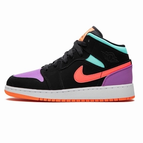 Air Jordan 1 Mid GS 'Candy' Air Jordan 1 Mid versatile shoes for daily wear