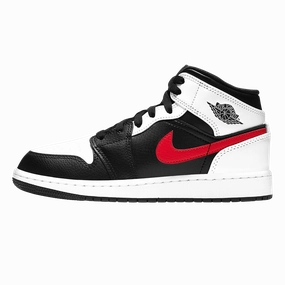 Air Jordan 1 Mid GS 'Chile Red' Air Jordan 1 timeless sneakers for Jordan fans