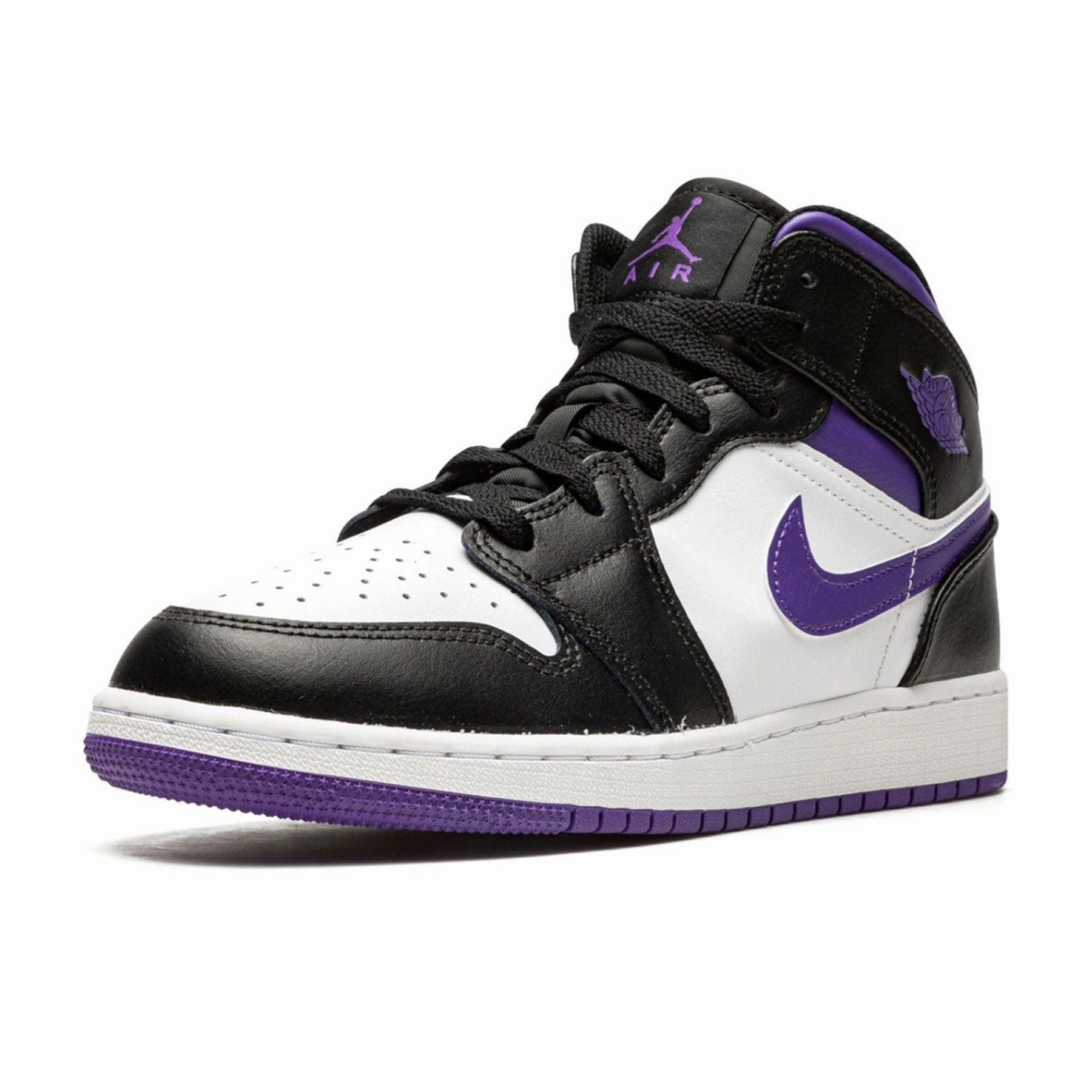Air Jordan 1 Mid GS 'Dark Iris' Air Jordan 1 vintage style sneakers