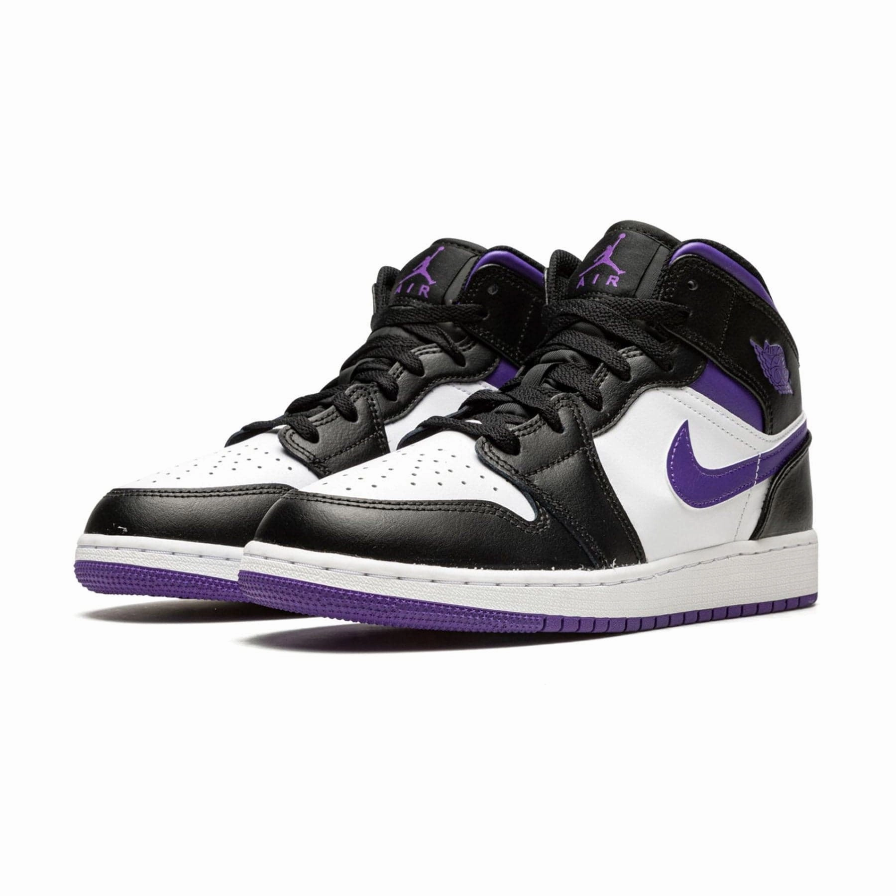 Air Jordan 1 Mid GS 'Dark Iris' Air Jordan 1 vintage style sneakers