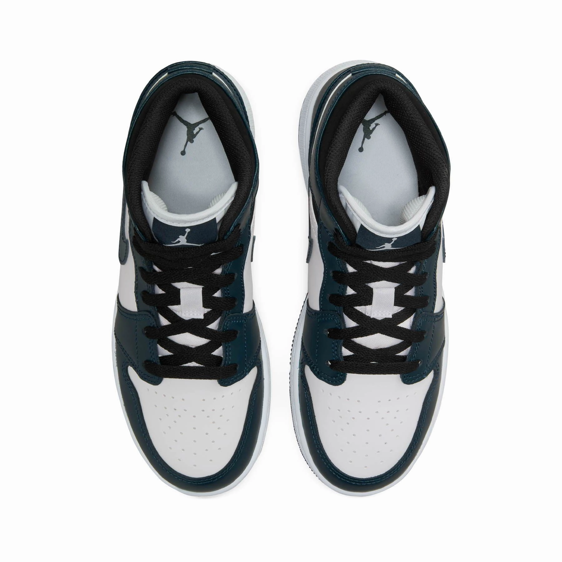 Air Jordan 1 Mid GS 'Dark Teal' Air Jordan 1 Mid streetwear shoes