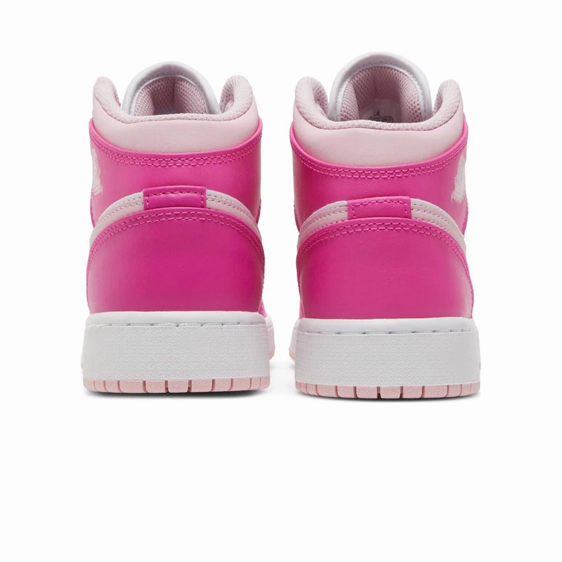 Air Jordan 1 Mid GS 'Fierce Pink' Air Jordan 1 Mid streetwear shoes