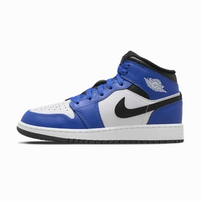 Air Jordan 1 Mid GS 'Game Royal' Air Jordan 1 Mid versatile shoes for daily wear
