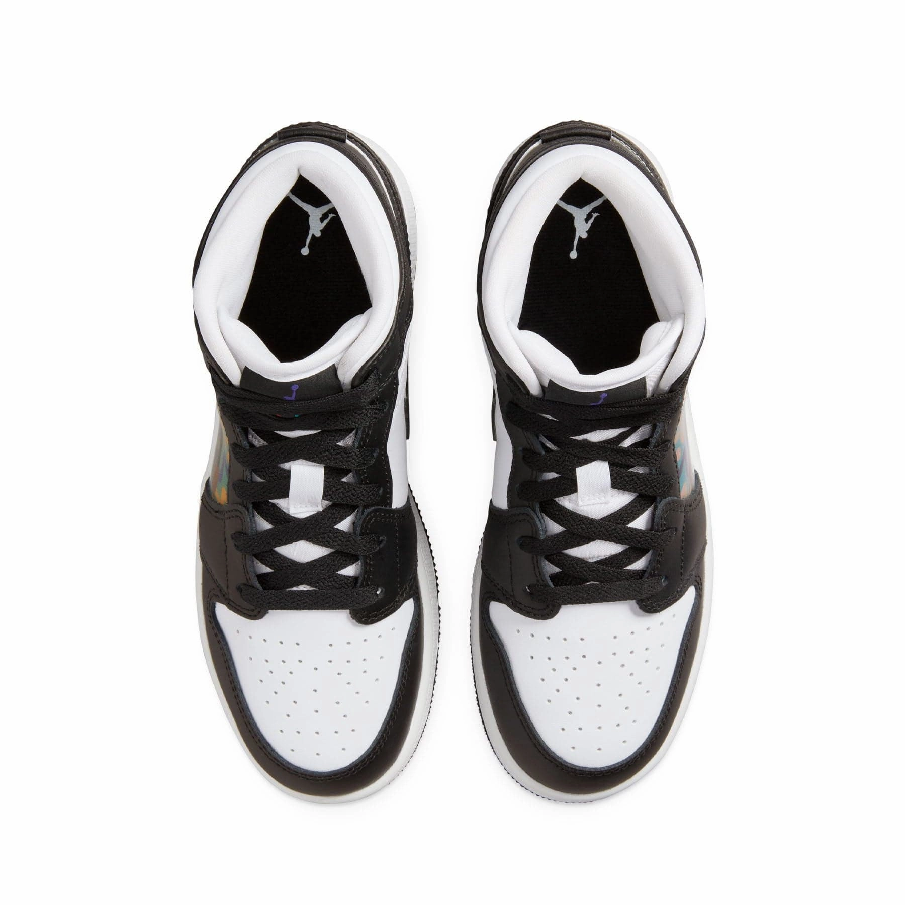Air Jordan 1 Mid GS 'Hologram' Air Jordan 1 Mid streetwear shoes