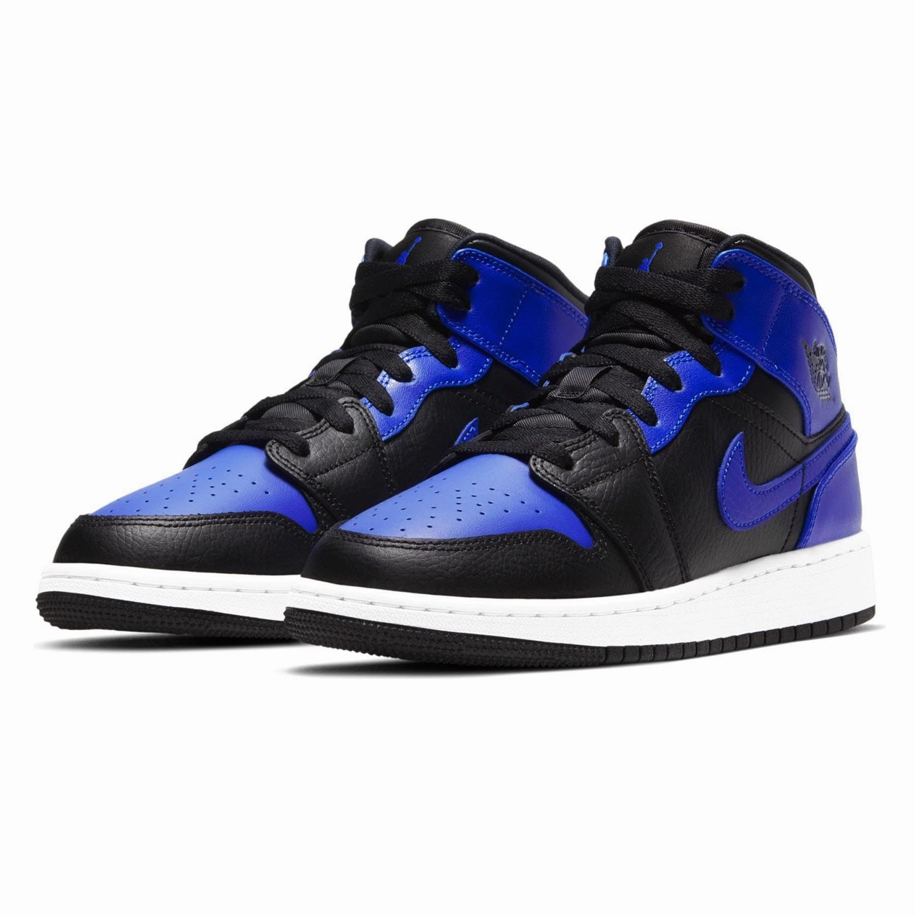 Air Jordan 1 Mid GS 'Hyper Royal' Air Jordan 1 Mid streetwear shoes