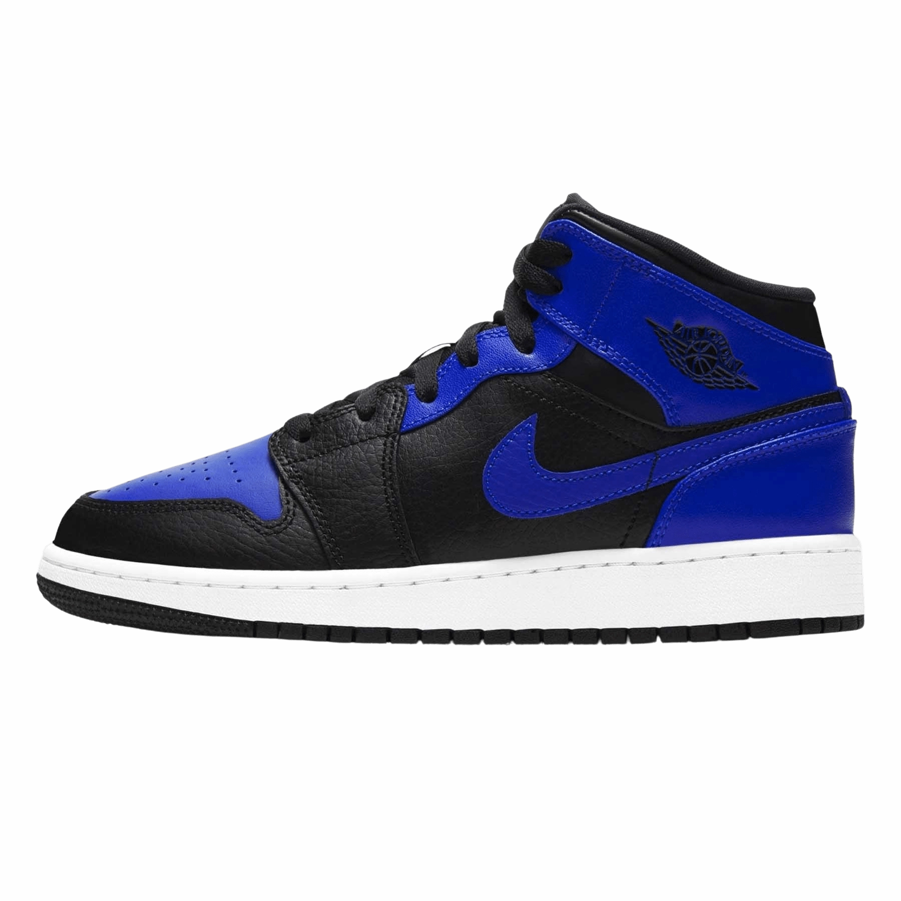 Air Jordan 1 Mid GS 'Hyper Royal' Air Jordan 1 Mid versatile shoes for daily wear