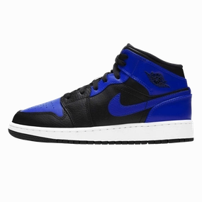 Air Jordan 1 Mid GS 'Hyper Royal' Air Jordan 1 timeless sneakers for Jordan fans