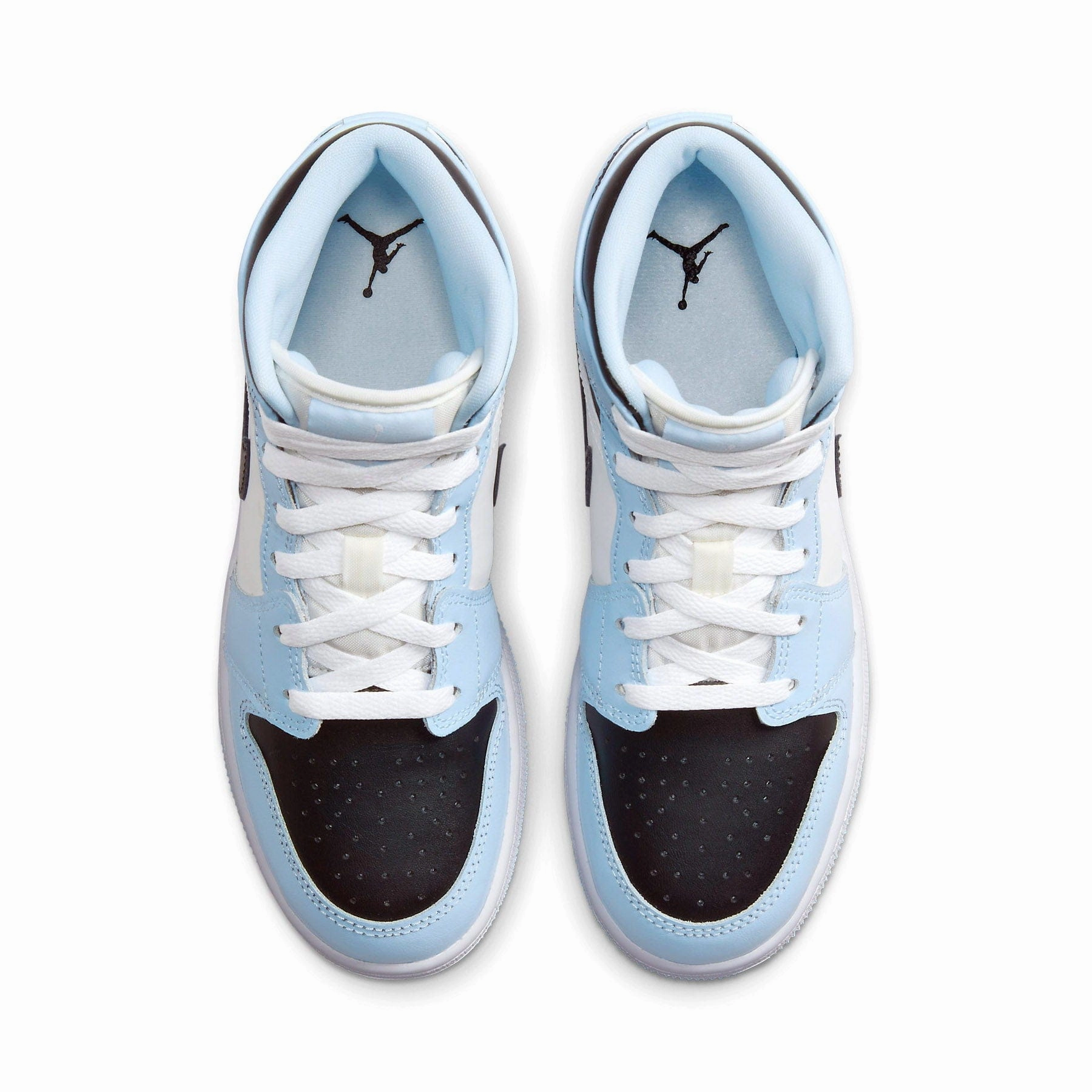 Air Jordan 1 Mid GS 'Ice Blue' Air Jordan 1 vintage style sneakers