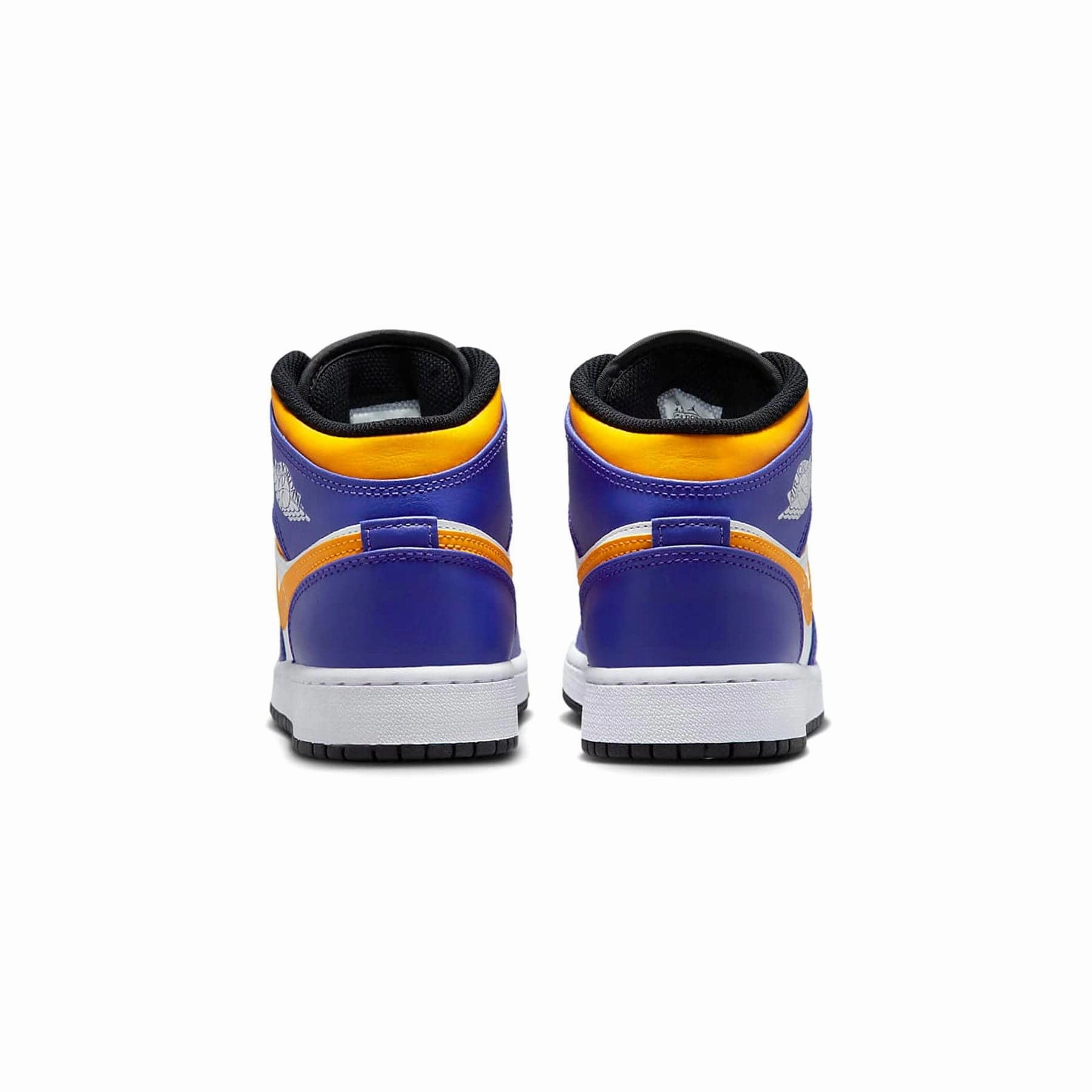 Air Jordan 1 Mid GS 'Lakers' Air Jordan 1 Mid streetwear shoes