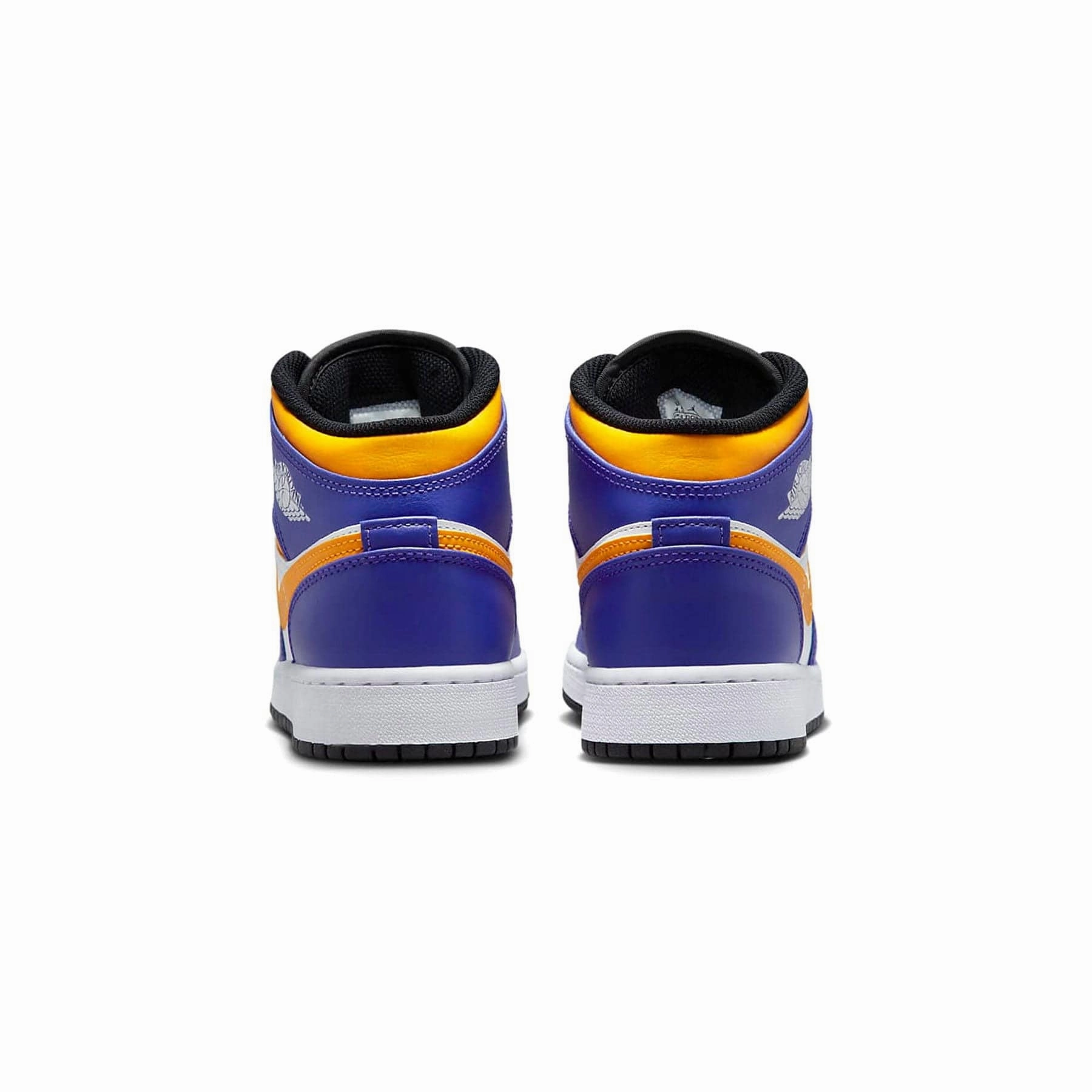 Air Jordan 1 Mid GS 'Lakers' Air Jordan 1 vintage style sneakers