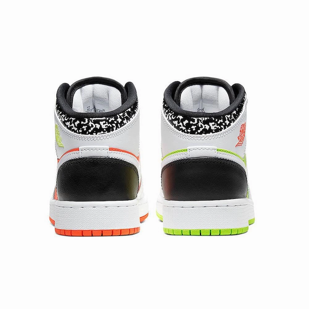 Air Jordan 1 Mid GS 'Notebook' Air Jordan 1 vintage style sneakers