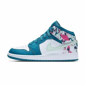 Air Jordan 1 Mid GS 'Paint Stroke' Air Jordan 1 Mid versatile shoes for daily wear