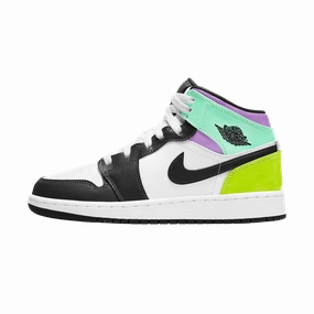 Air Jordan 1 Mid GS 'Pastel' Air Jordan 1 Mid versatile shoes for daily wear