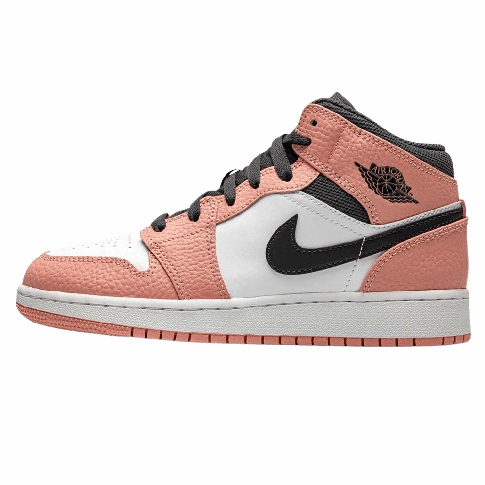 Air Jordan 1 Mid GS 'Pink Quartz' Air Jordan 1 vintage style sneakers