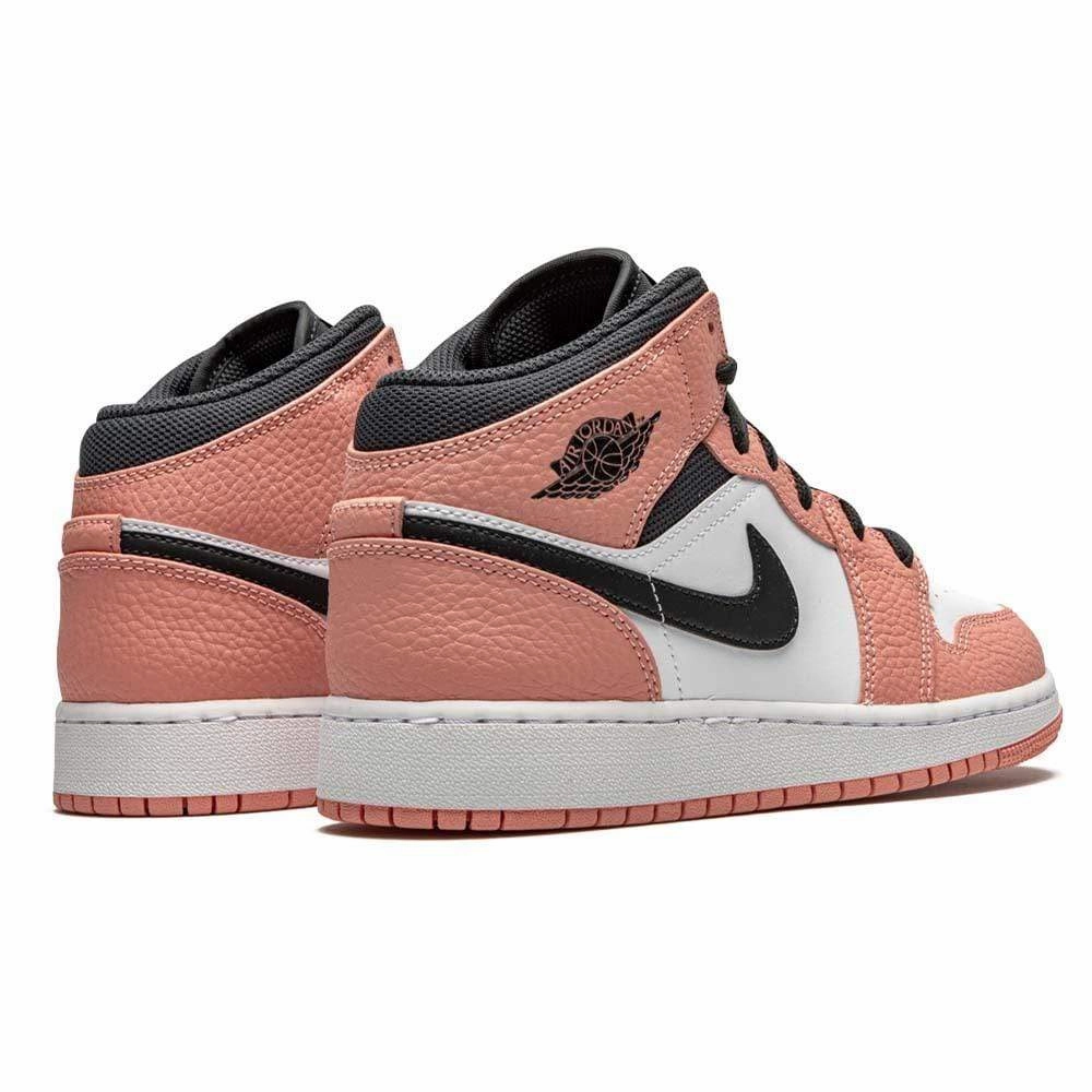 Air Jordan 1 Mid GS 'Pink Quartz' Air Jordan 1 vintage style sneakers