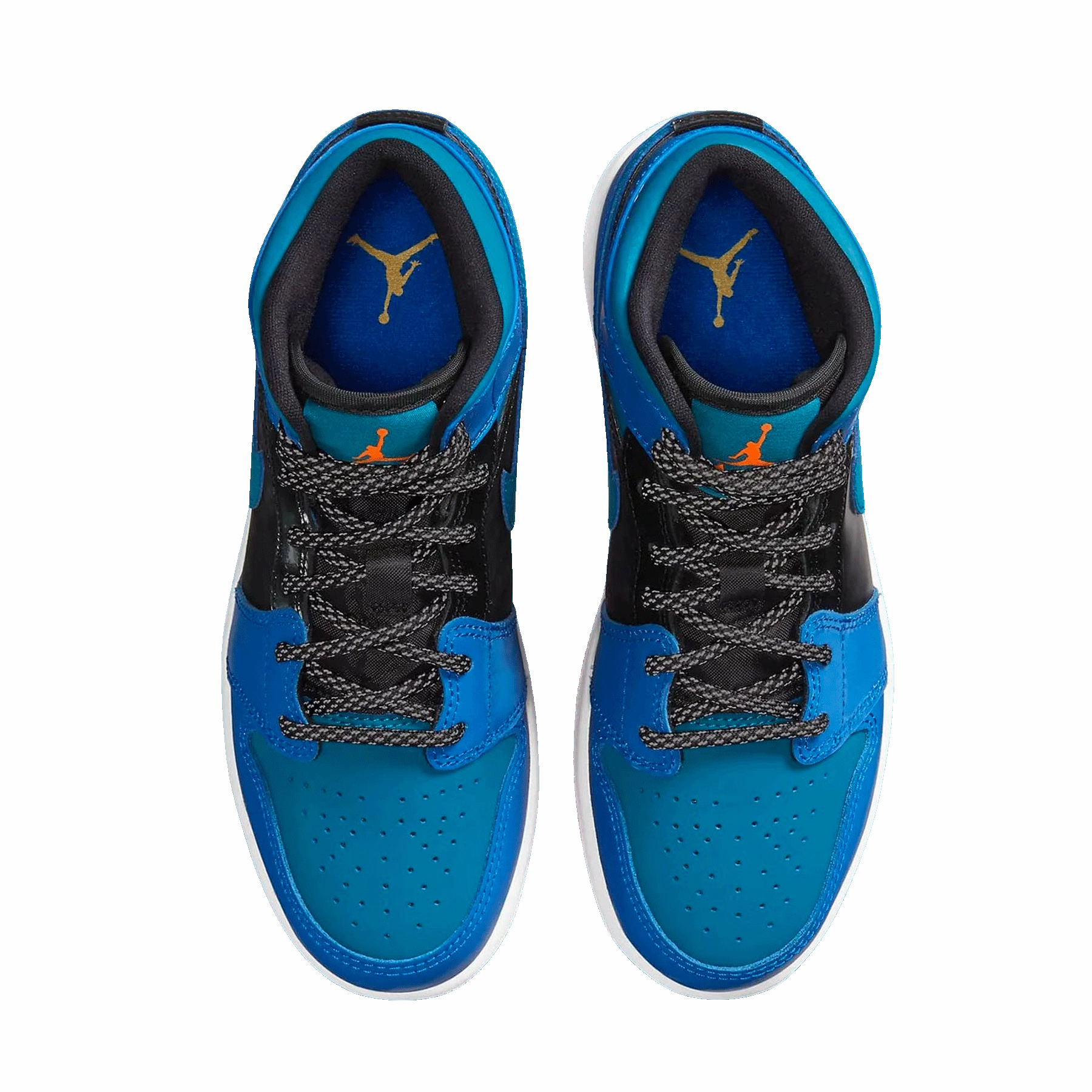 Air Jordan 1 Mid GS 'Racer Blue' Air Jordan 1 Mid streetwear shoes