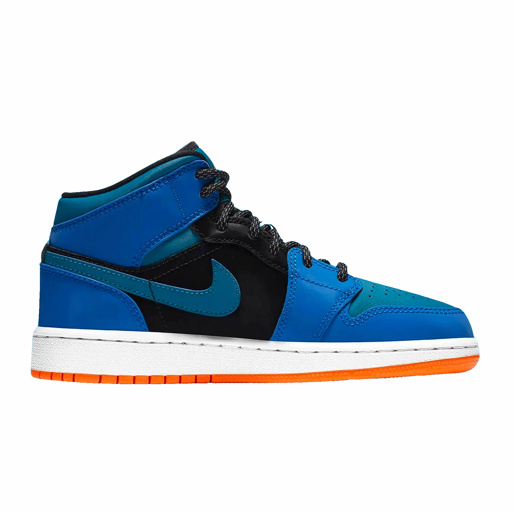 Air Jordan 1 Mid GS 'Racer Blue' Air Jordan 1 Mid streetwear shoes