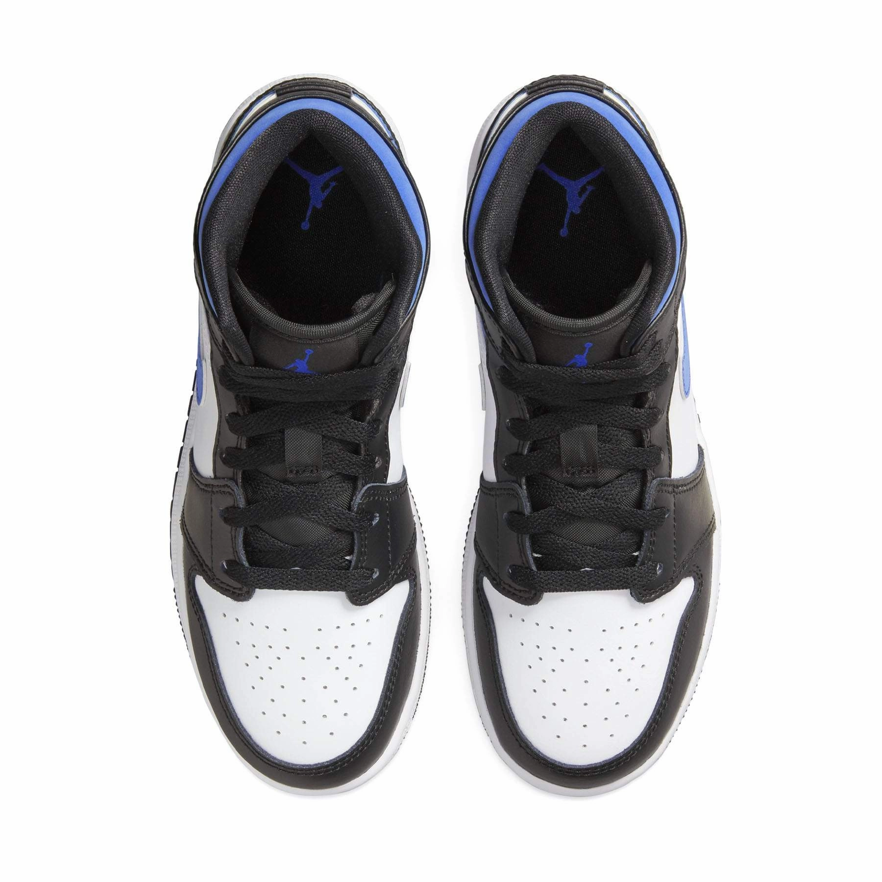 Air Jordan 1 Mid GS 'Racer Blue' Air Jordan 1 vintage style sneakers