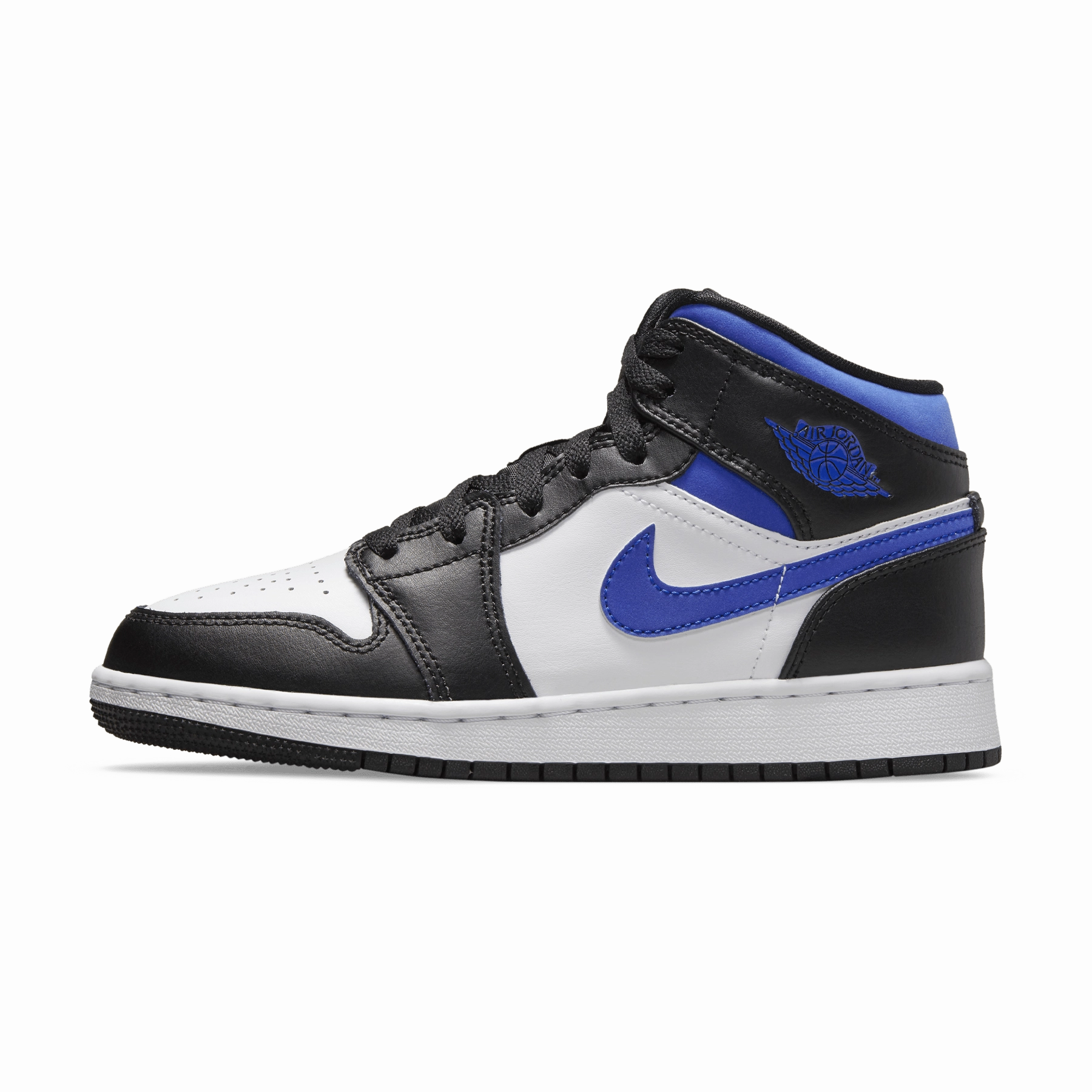 Air Jordan 1 Mid GS 'Racer Blue' Air Jordan 1 timeless sneakers for Jordan fans