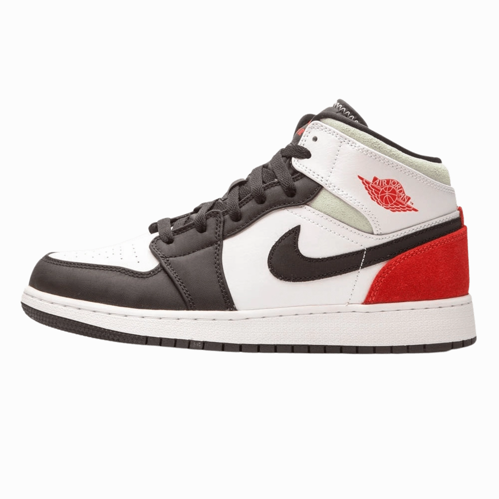Air Jordan 1 Mid GS 'Red Mint' Air Jordan 1 timeless sneakers for Jordan fans