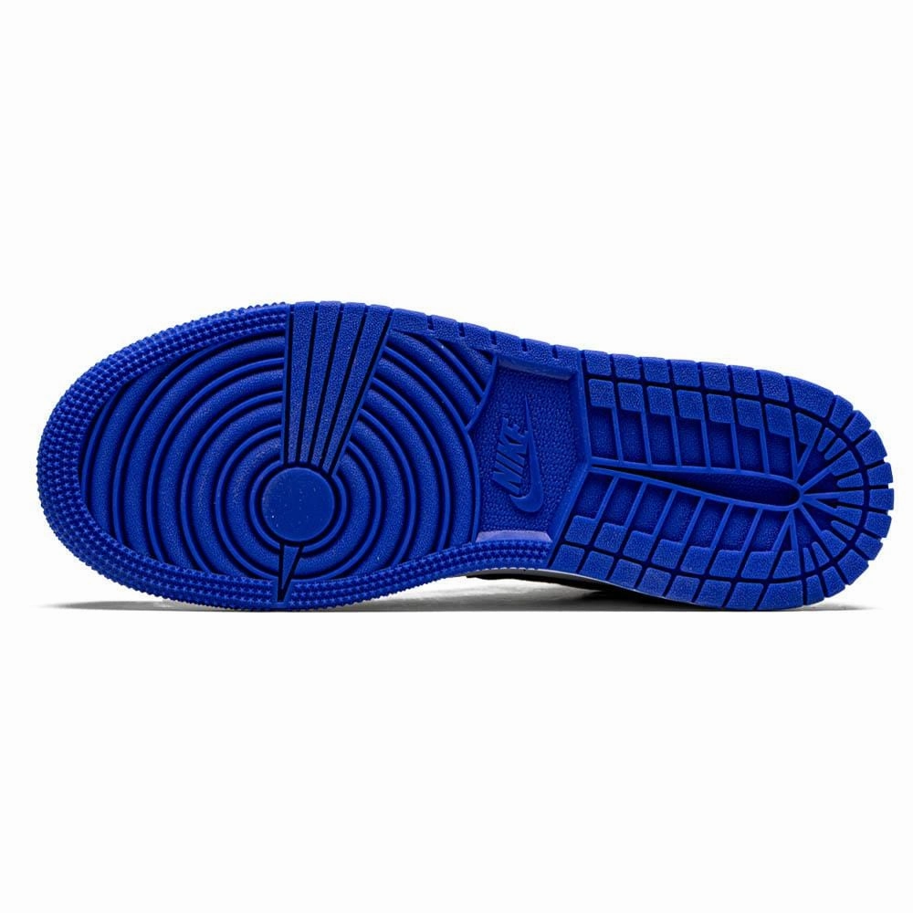 Air Jordan 1 Mid GS 'Royal White' Air Jordan 1 Mid streetwear shoes