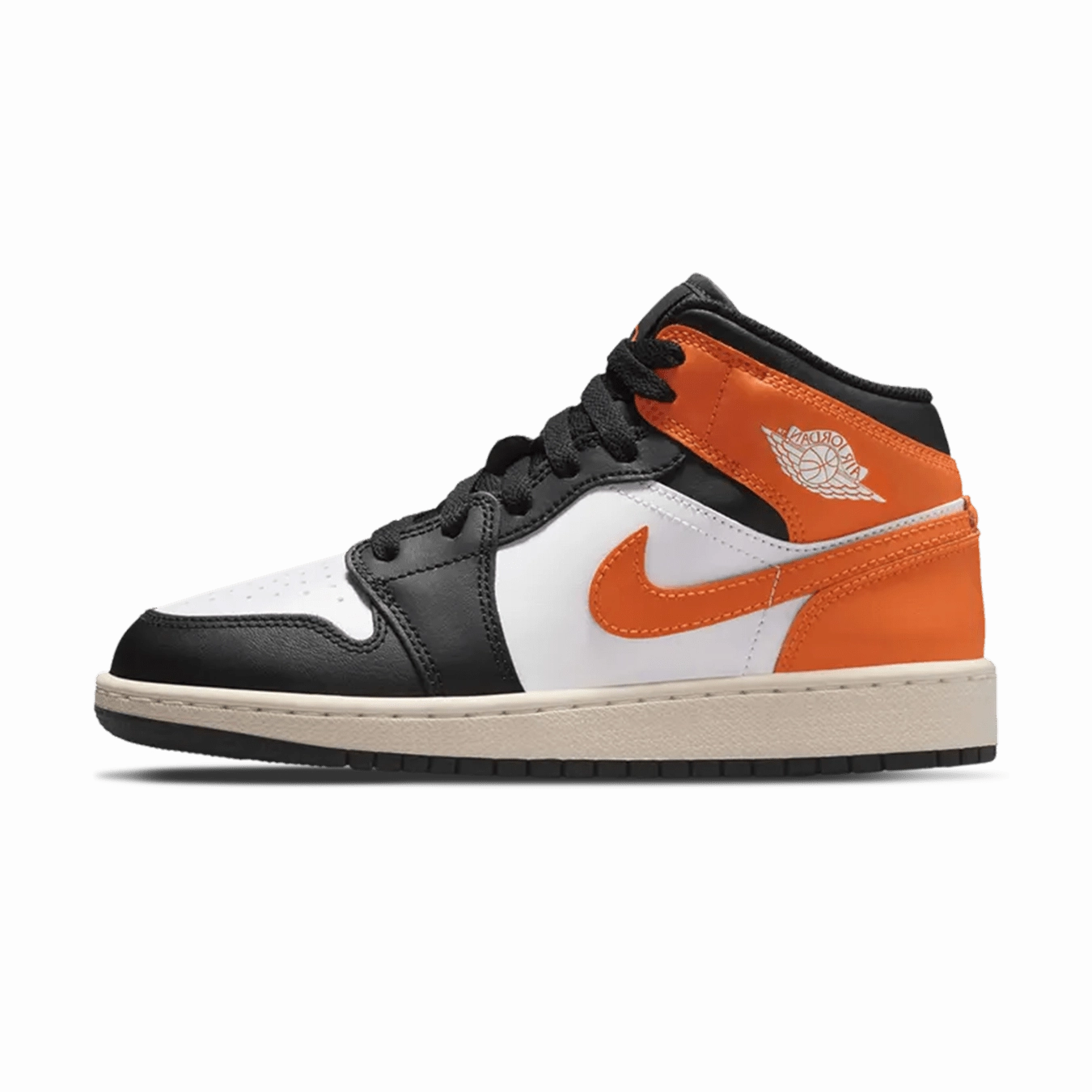 Air Jordan 1 Mid GS 'Shattered Backboard' 2025 Air Jordan 1 sneakers with heritage court style