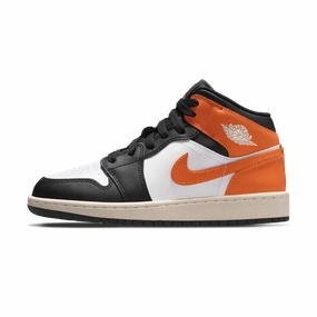 Air Jordan 1 Mid GS 'Shattered Backboard' 2025 Air Jordan 1 sneakers with heritage court style