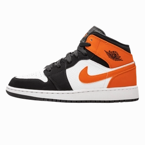 Air Jordan 1 Mid GS 'Shattered Backboard' Air Jordan 1 Mid versatile shoes for daily wear