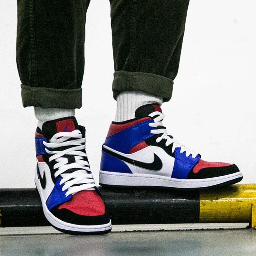 Air Jordan 1 Mid GS 'Top 3' Air Jordan 1 Mid streetwear shoes