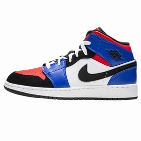 Air Jordan 1 Mid GS 'Top 3' Air Jordan 1 Mid versatile shoes for daily wear