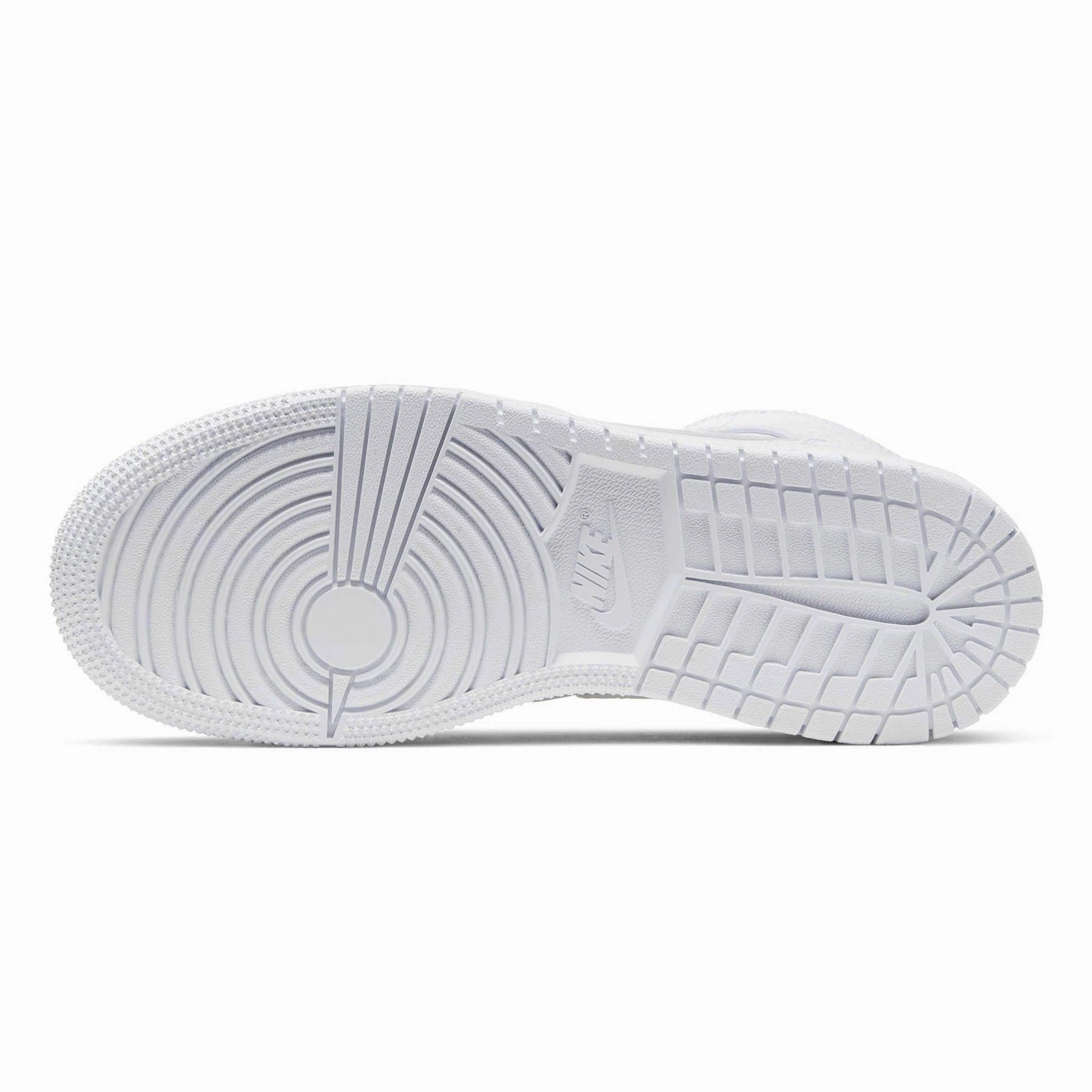 Air Jordan 1 Mid GS 'Triple White' Air Jordan 1 vintage style sneakers