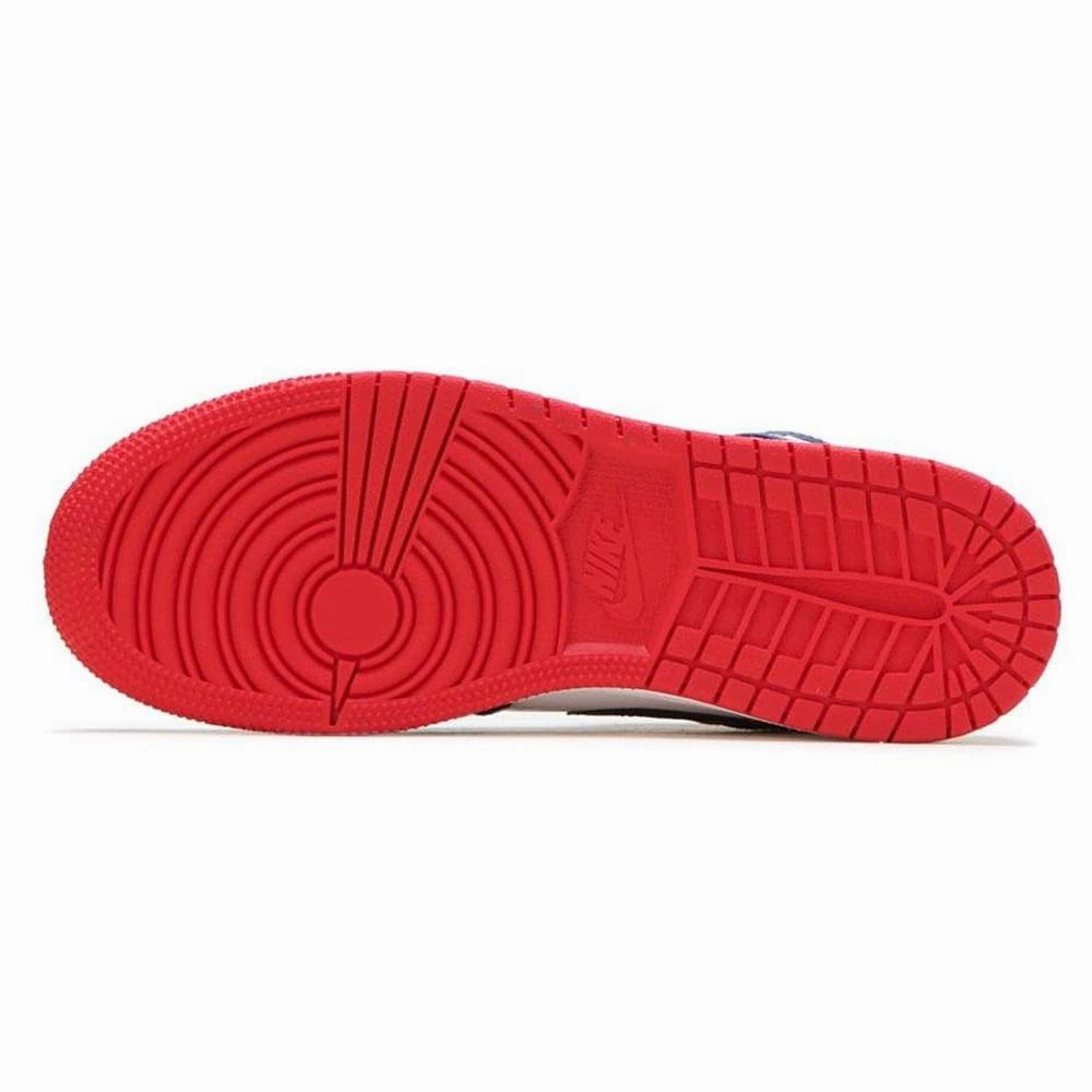 Air Jordan 1 Mid GS 'USA Olympic' Air Jordan 1 vintage style sneakers