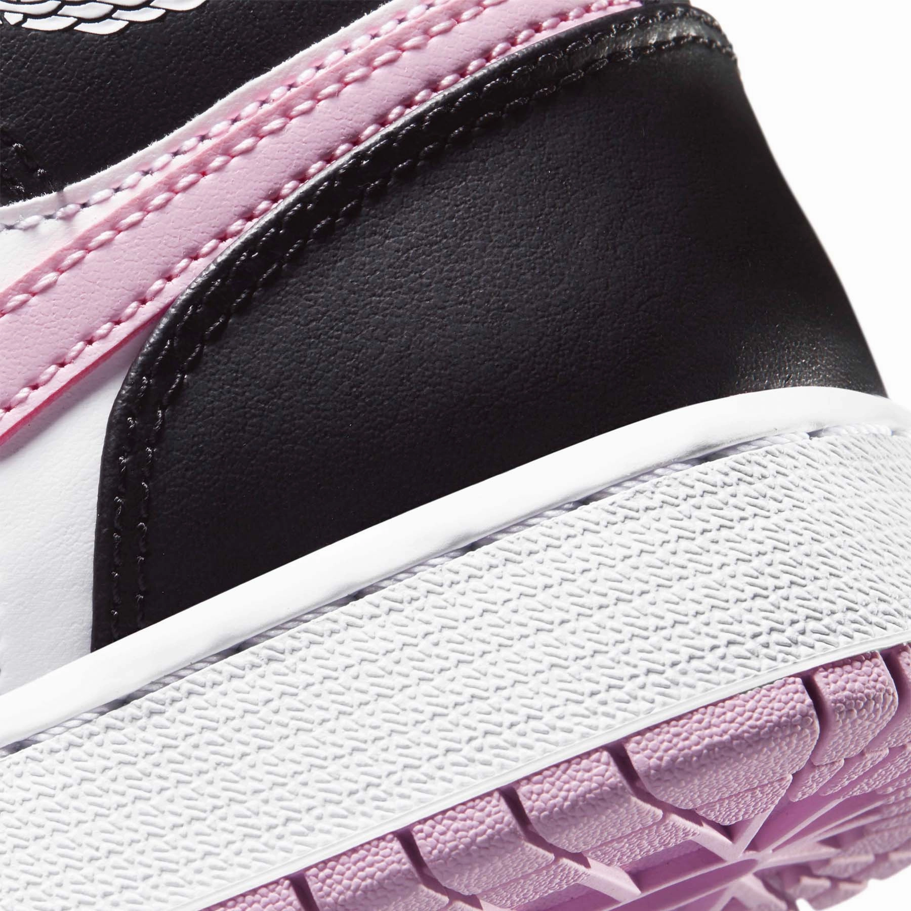 Air Jordan 1 Mid GS 'White Light Arctic Pink' Air Jordan 1 vintage style sneakers